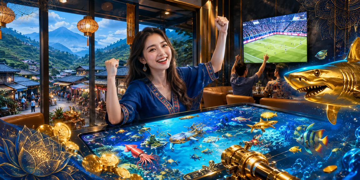 Người chơi tại Sa Pa thử game bắn cá trực tuyến trên thiết bị di động